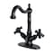 Kingston Brass KS1495PKX Duchess 2-Handle Vessel Sink Faucet, Oil Rubbed Bronze KS1495PKX - alternate 1